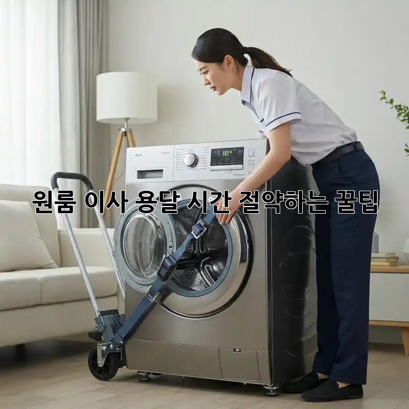 원룸 이사 용달, 시간 절약하는 꿀팁!